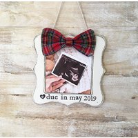 Schwangerschaftansage Weihnachten Ornament Ultraschall Fotorahmen Geschenk Schwangerschaftansage Weihnachten Ornament Ultraschall Fotorahmen Geschenk von FlowersinDecemberDS