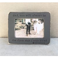 Vater Der Braut Personalisierter Bilderrahmen, Vatertagsgeschenk 100x150 Rahmen Vater Der Braut Personalisierter Bilderrahmen, Vatertagsgeschenk 100x150 Rahmen von FlowersinDecemberDS