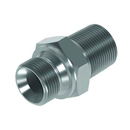 1/8 BSP DIN 3852 Form A x 1/8 BSPT M/M von Flowfit