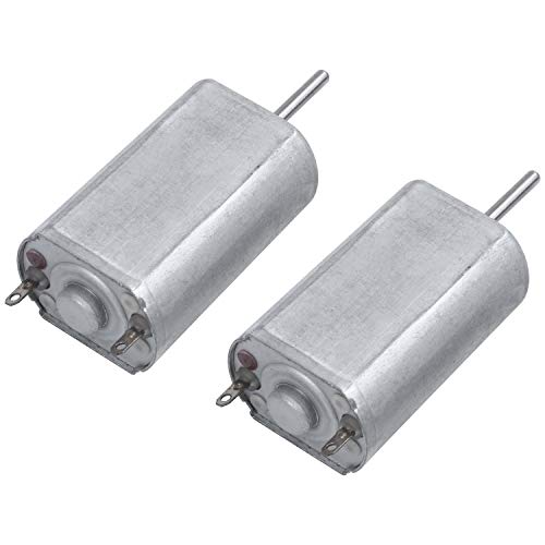 Flpeekash 2 StüCke DC 9 V 30800 RPM 2Mm Dia Welle High Speed ​​Modell Flugzeug DC Motor von Flpeekash