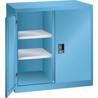 LISTA Beistellschrank, (BxTxH) 1000x400x1000mm, 2 Verstellböden, lichtblau, KEY Lock von Lista