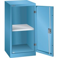 LISTA Beistellschrank, (BxTxH) 500x500x1000mm, 1 Verstellboden, lichtblau, KEY Lock von Lista