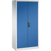 C+P Werkzeugschrank, Schubladen 4x86 + 2x174 mm, 6 Böden, Breite 930 mm, lichtgrau, enzianblau von C+P