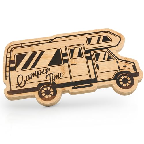 Fluffy Dreams Schneidebrett Frühstücksbrett Camper Vanlife Bambus-Schneidbrett Holzbrett Retro-Wohnmobil-Form Camping-Schneidebrett Camper-Dekoration Outdoor-Freizeit Geschenk, Größe ca. 32x18cm Fluffy Dreams Schneidebrett Frühstücksbrett Camper Vanlife Bambus-Schneidbrett Holzbrett Retro-Wohnmobil-Form Camping-Schneidebrett Camper-Dekoration Outdoor-Freizeit Geschenk, Größe ca. 32x18cm von Fluffy Dreams