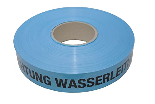 FLUID 20005 Trassenwarnband Länge 250 Meter Aufdruck ACHTUNG WASSERLEITUNG von Fluid Onlinehandel e.K.