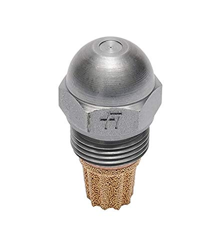 FLUIDICS Vollkegel-Öldüse 45 Grad 0,85 USgal/h, Typ SF, Bronzebody, Kugelventil, VENTIL von Fluidics
