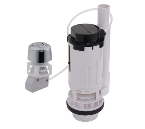 Fluidmaster 550B-005-P15 Dual Flush 2″ Ventil, Kabellänge 550 mm, einstellbare Überlaufhöhe (215,9 – 342,9 mm), Spülkastenknopfloch 18 – 40 mm von Fluidmaster