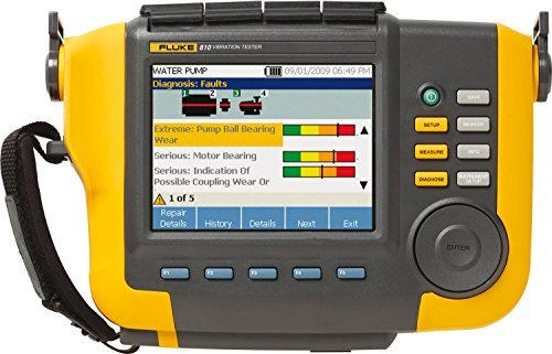 Fluke 810 Handheld Vibration tester, 0 to 80 g Peak by Fluke von FLUKE networks
