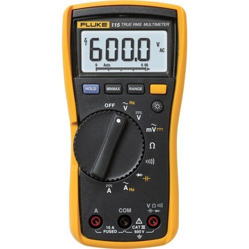 Fluke 115 EUR Multimeter, 1 Stück, Schwarz von Fluke