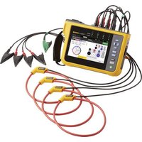 Fluke 1777/Basic, Power Quality Analyzer, Basic Netz-Analysegerät mit Loggerfunktion, inkl. Stromza von Fluke