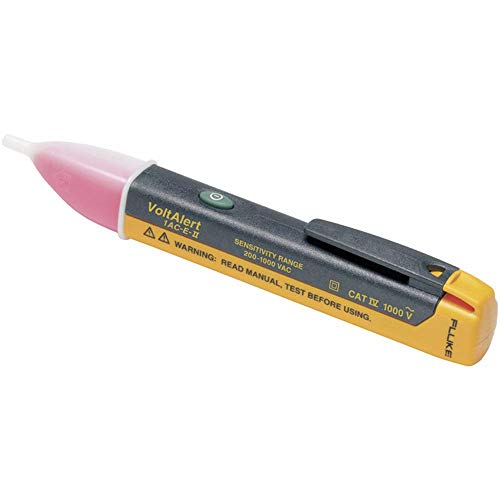Fluke 1AC-II 5PK Berührungsloser Spannungsprüfer CAT IV 1000 V LED, Akustik von Fluke Networks
