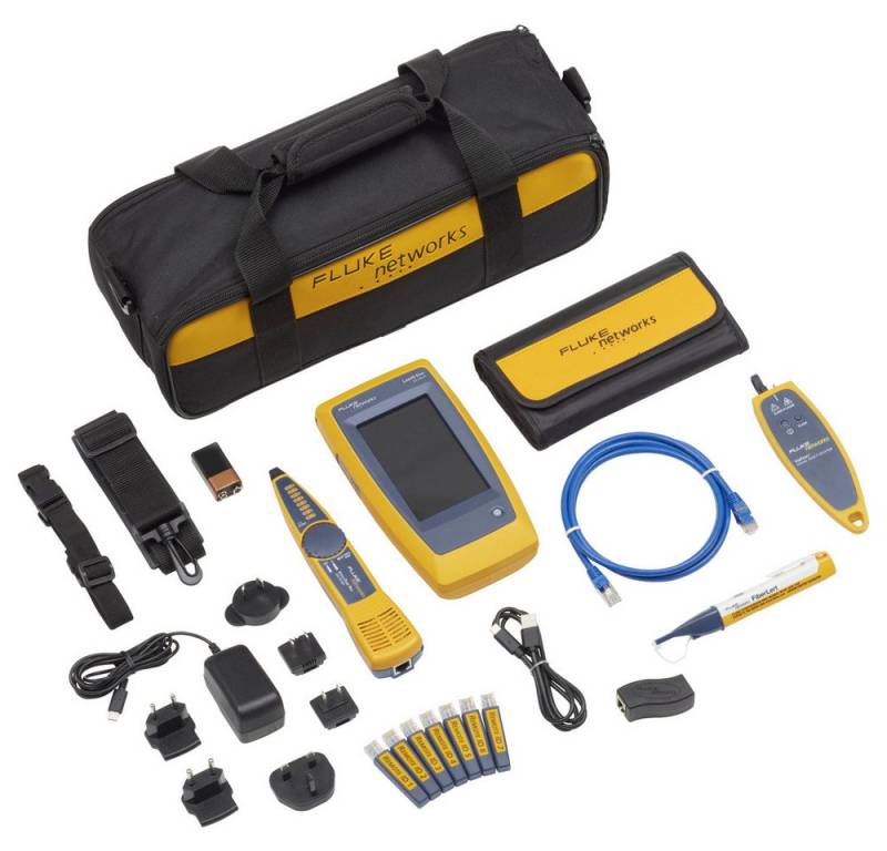 Fluke Crimpzange Fluke Networks LIQ-DUO-VFL-LFD-H6EU Netzwerktester Passend für (Netzwe von Fluke