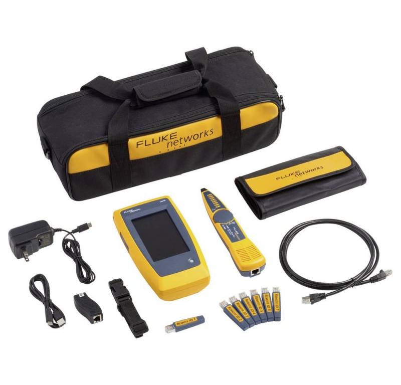 Fluke Crimpzange Fluke Networks LIQ-KIT Netzwerktester von Fluke