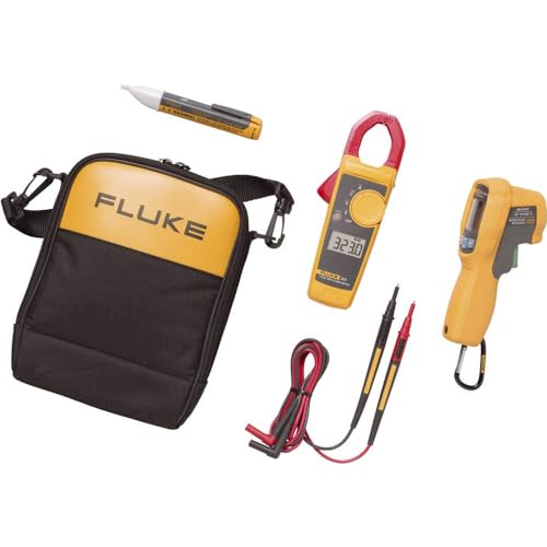 Fluke FL62MAX+/3231AC Stromzange, Hand-Multimeter digital CAT III 600 V, CAT IV 300V Anzeige (Counts von Fluke
