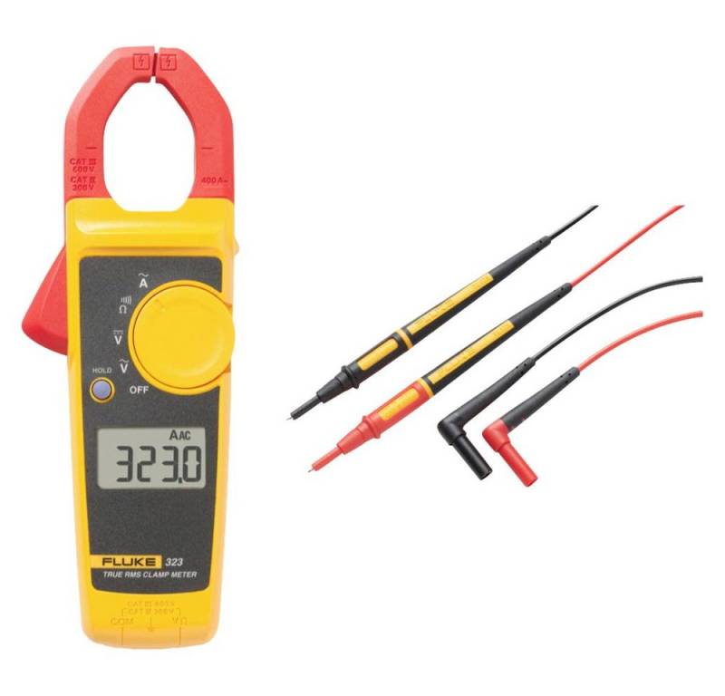 Fluke Multimeter 323 Echteffektiv-Strommesszange mit TL175 Twist von Fluke