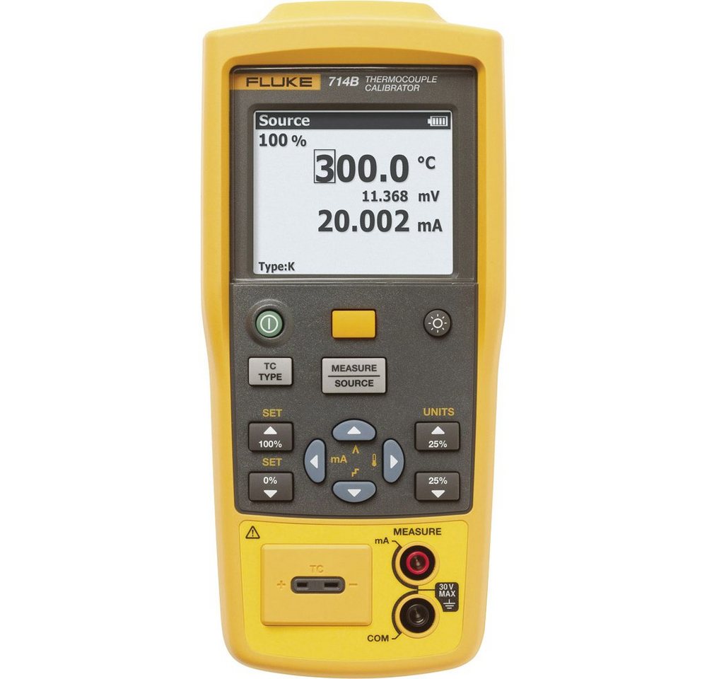 Fluke Multimeter Fluke 714B Kalibrator Temperatur, Spannung Fluke Multimeter Fluke 714B Kalibrator Temperatur, Spannung von Fluke