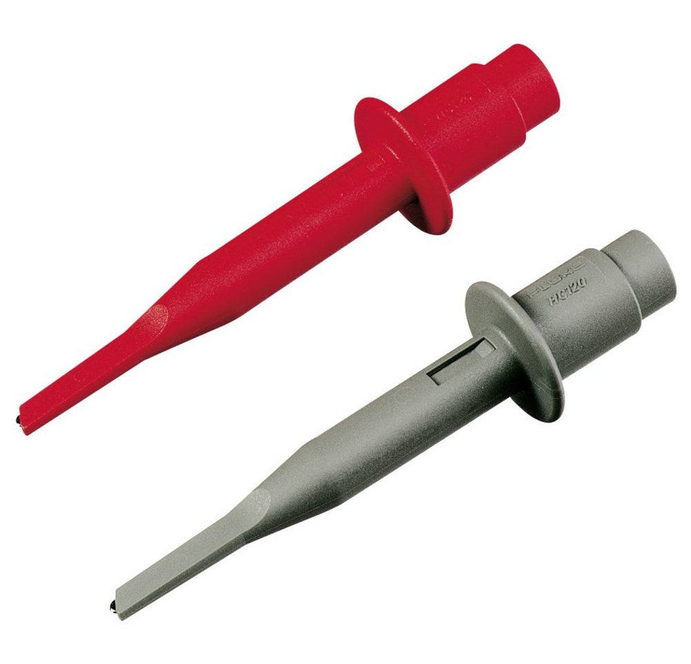 Fluke Multimeter Fluke HC120 Sicherheits-Abgreifklemmen-Set CAT III 600 V Rot, Grau, (HC120) von Fluke