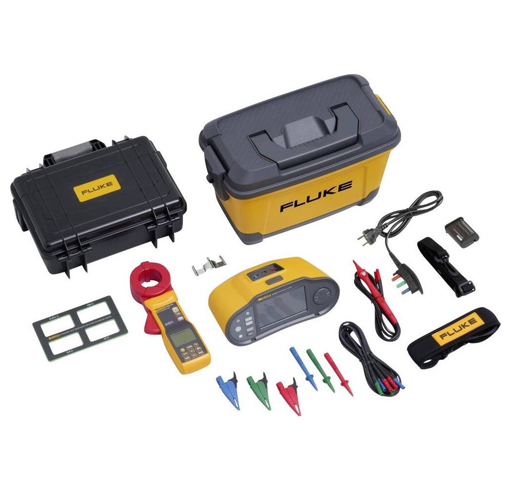 Fluke Multimeter Multifunktions-Installationstester 5581251, mit Farb-Touchscreen, inkl. Koffer, inkl. Sicherheits-Prüfspitzen, ink Fluke Multimeter Multifunktions-Installationstester 5581251, mit Farb-Touchscreen, inkl. Koffer, inkl. Sicherheits-Prüfspitzen, ink von Fluke
