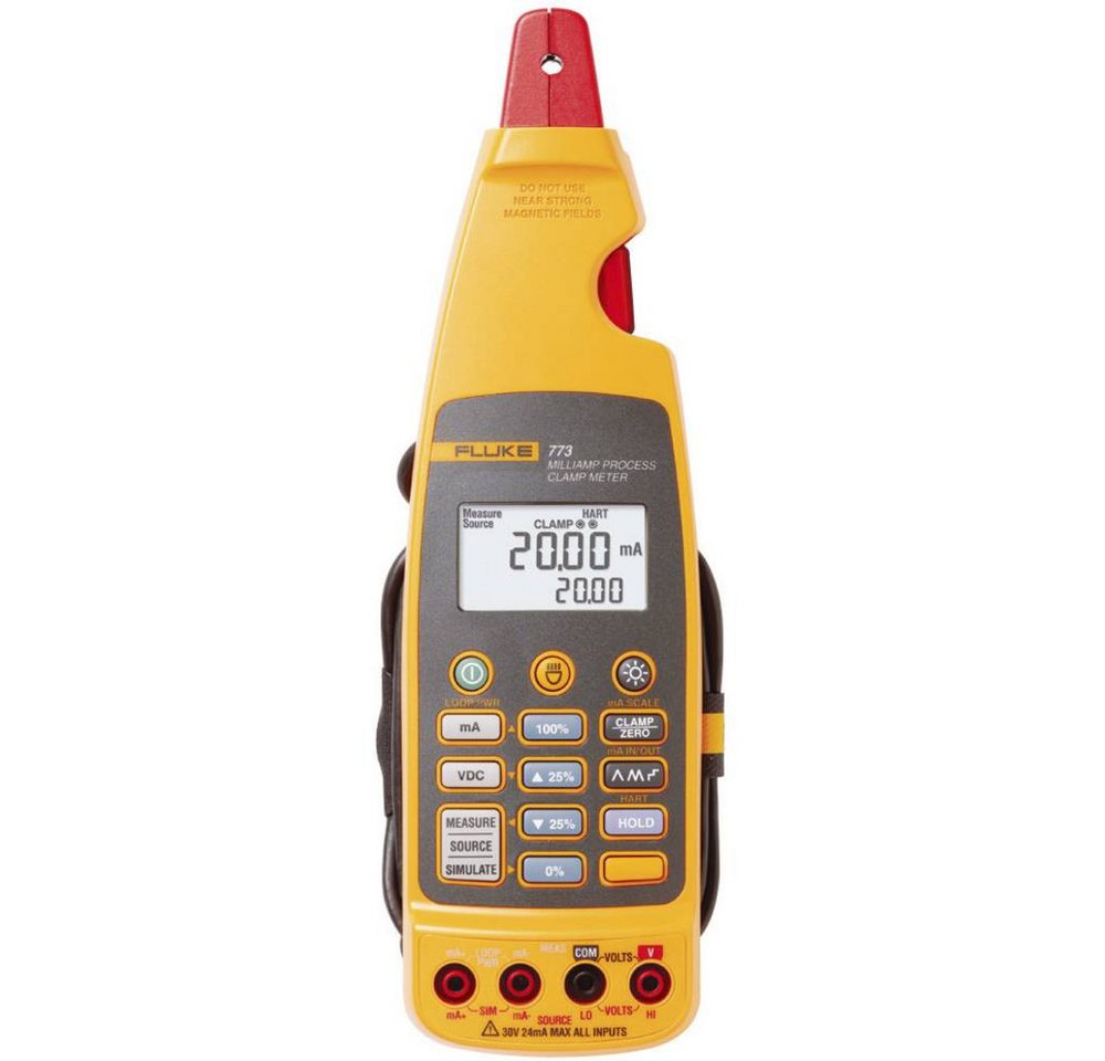 Fluke Multimeter mA-Prozess-Strommesszange, Prozess-Stromausgabe Fluke Multimeter mA-Prozess-Strommesszange, Prozess-Stromausgabe von Fluke