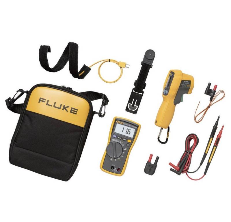 Fluke Spannungsprüfer Fluke 116/62 MAX+ Hand-Multimeter digital LoZ CAT III 600 V Anzeige (116/62 MAX) von Fluke