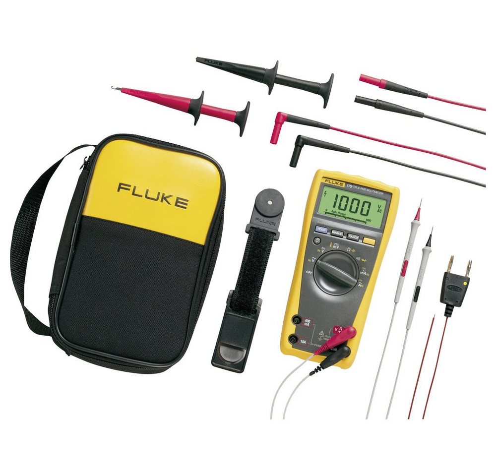 Fluke Spannungsprüfer Fluke 179/EDA2/EUR Hand-Multimeter digital CAT III 1000 V, CAT IV 60, (179/EDA2/EUR) von Fluke