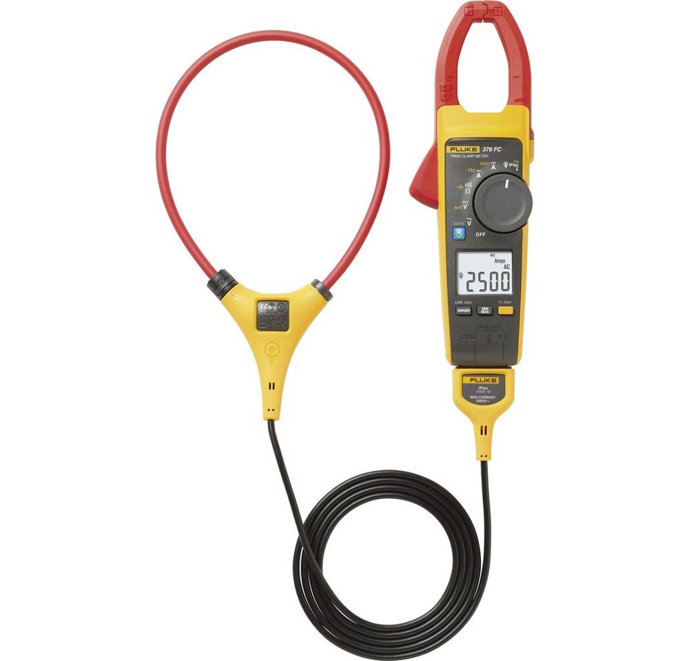 Fluke Spannungsprüfer Fluke 376 FC Hand-Multimeter, Stromzange digital CAT III 1000 V, CAT, (376 FC) von Fluke