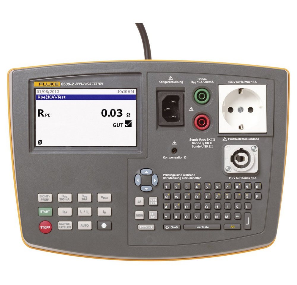 Fluke Spannungsprüfer Fluke 6500-2 Installationstester VDE-Norm 0413, (6500-2) von Fluke