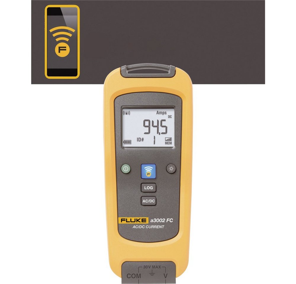 Fluke Spannungsprüfer Fluke FLK-a3002 FC Stromzange, Hand-Multimeter digital Datenlogger CA, (FLK-a3002 FC) von Fluke