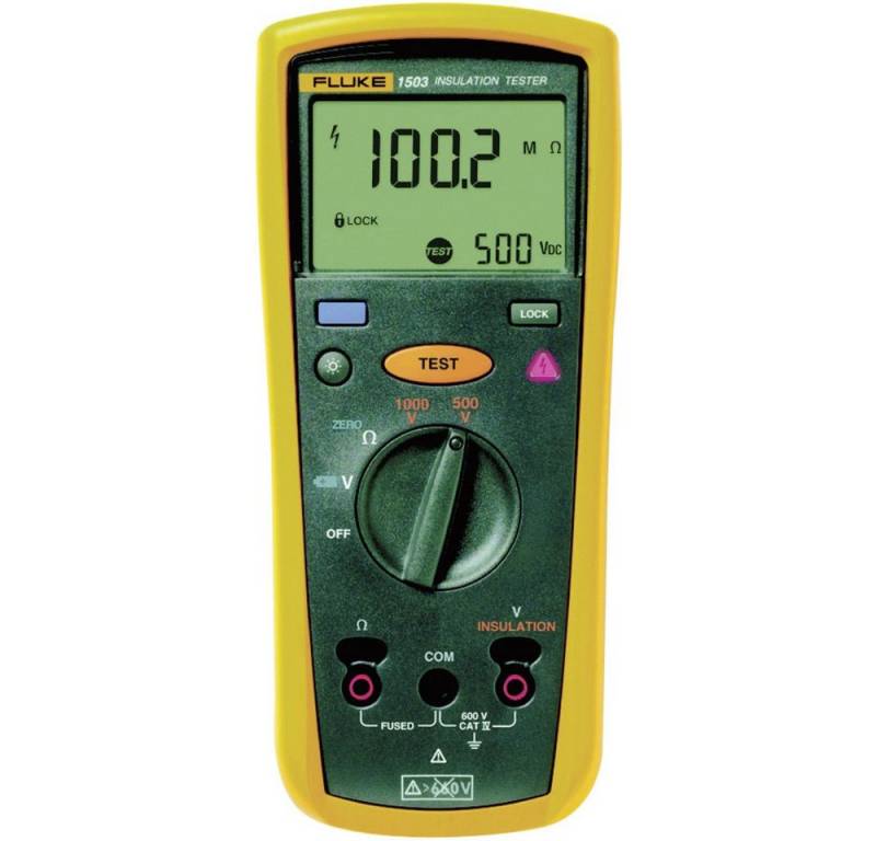 Fluke Spannungsprüfer Fluke 1503 Isolationsmessgerät 500 V, 1000 V 2 GΩ von Fluke