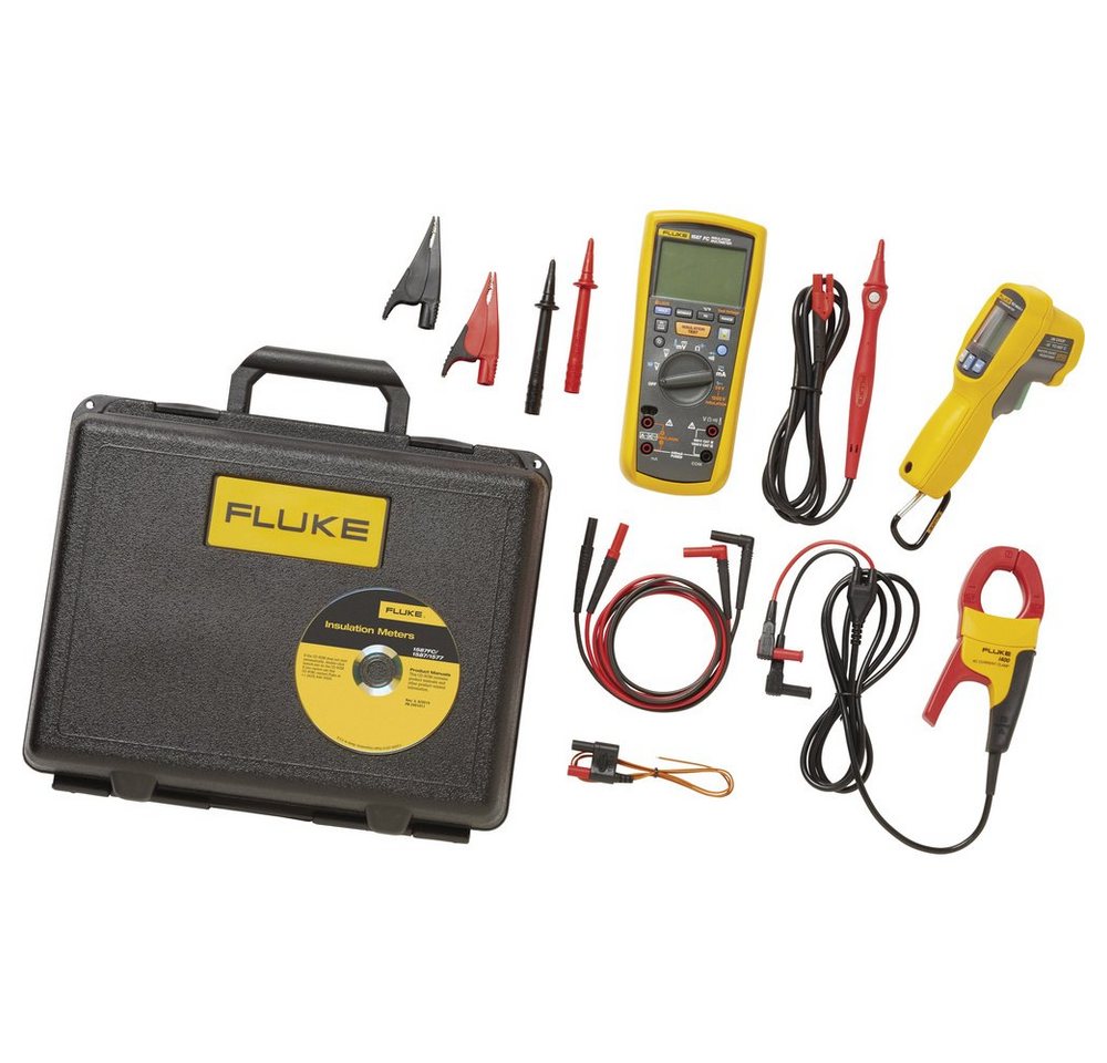 Fluke Spannungsprüfer Fluke 1587KIT/62MAX+ FC Isolationsmessgerät 50 V, 100 V, 250 V, 500 V von Fluke