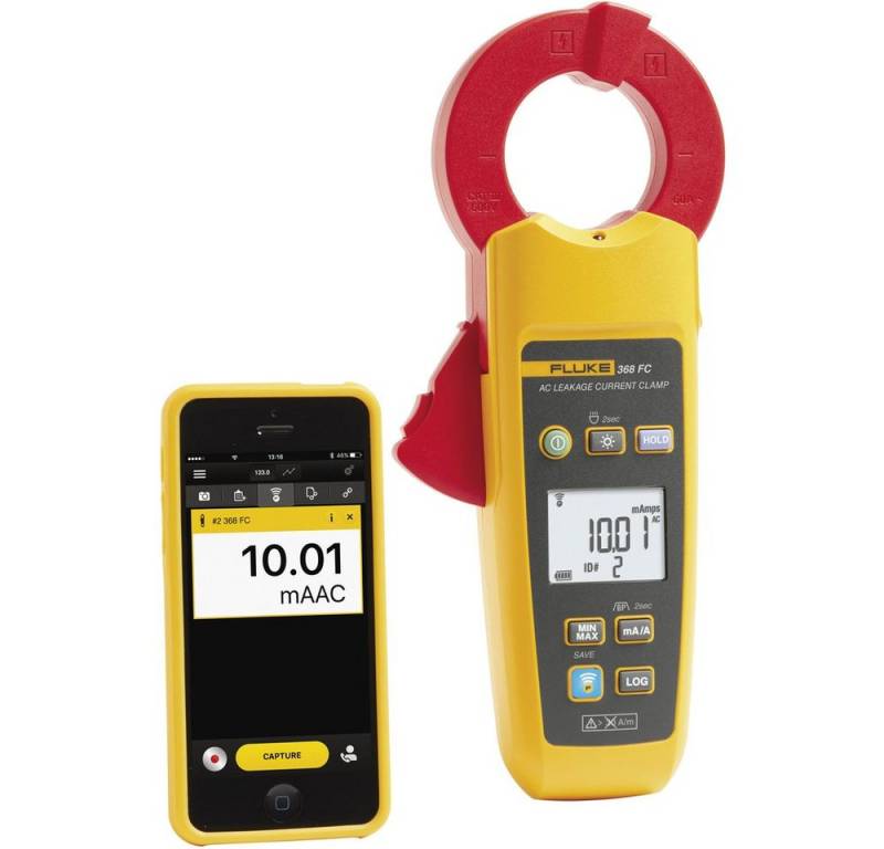 Fluke Spannungsprüfer Fluke 368 FC Stromzange digital Datenlogger CAT III 600 V Anzeige (Co, (368 FC) von Fluke