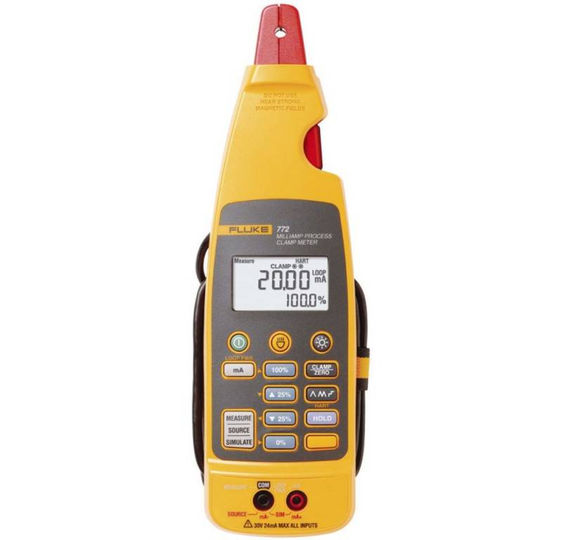 Fluke Spannungsprüfer Fluke 772 Stromzange, Hand-Multimeter digital Prozess-Stromausgabe CA, (772) von Fluke