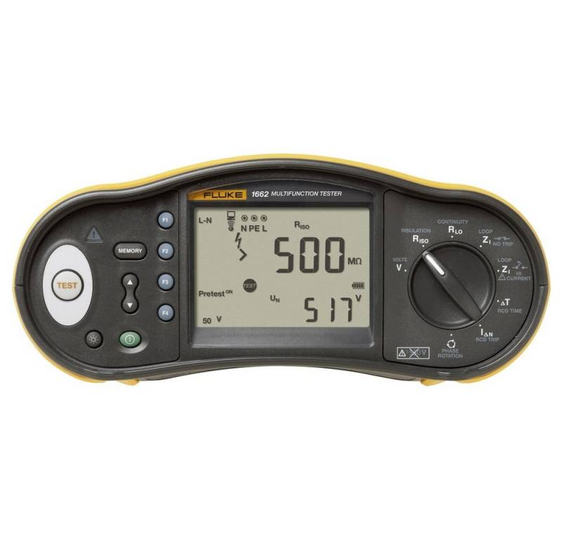 Fluke Spannungsprüfer Fluke FLK-1662-SCH Installationstester, (FLK-1662-SCH) von Fluke