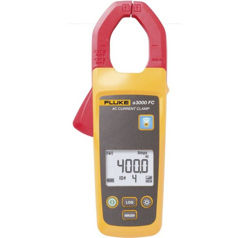Fluke Spannungsprüfer Fluke FLK-a3000 FC Stromzange digital Datenlogger CAT III 600 V Anzei, (FLK-a3000 FC) von Fluke