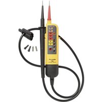 Fluke T90 Zweipoliger Spannungsprüfer CAT II 690 V, CAT III 600V LED, Akustik von Fluke