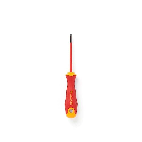 Fluke Isolierter Schlitzschraubendreher, 2,5 x 75mm, 1.000 V von Fluke