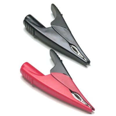 Krokodilklemmen AC285, rot und schwarz Satz mit 2 Stück von Fluke