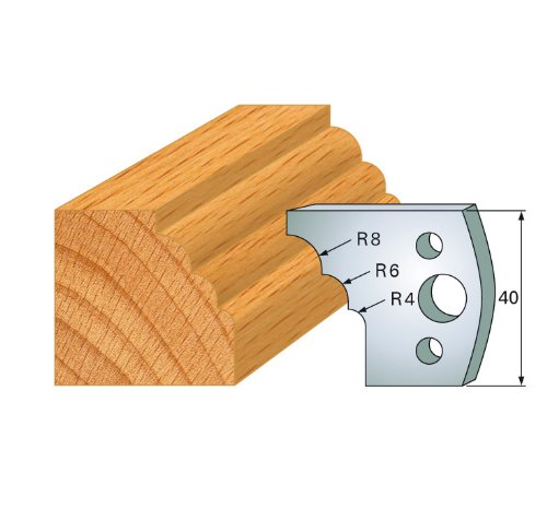 Flury Abweiser 40 x 4 mm Profil No. 133 von Flury Systems
