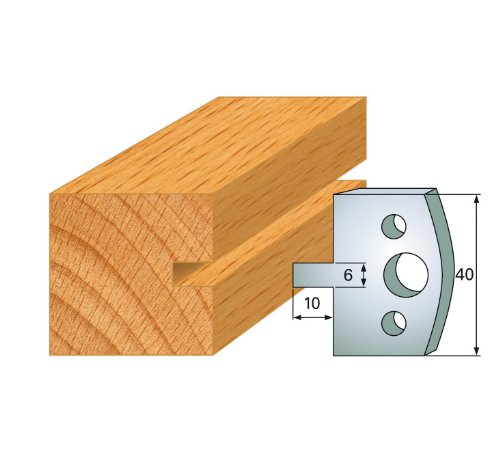 Flury SP-Profilmesser 40 x 4 mm Profil No 16 von Flury Systems