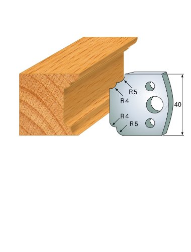 Flury SP-Profilmesser 40 x 4 mm Profil No 42 von Flury Systems