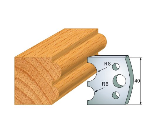 Flury SP-Profilmesser 40 x 4 mm Profil No 51 von Flury Systems