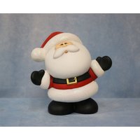 Glücklicher Weihnachtsmann, Keramik Weihnachten Andenken Weihnachtsmann Geschenk, Handgemalter Weihnachtsdekoration, Weihnachtsgeschenk Glücklicher Weihnachtsmann, Keramik Weihnachten Andenken Weihnachtsmann Geschenk, Handgemalter Weihnachtsdekoration, Weihnachtsgeschenk von FlutterbyConnections