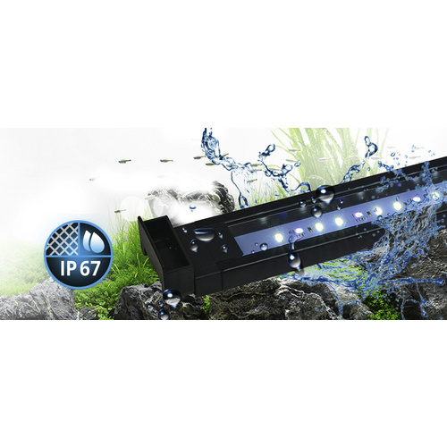 FLUVAL Aquarienbeleuchtung »AquaSky LED«, BxH: 9,5 x 2,5 cm, 21 W, mehrfarbig - schwarz von Fluval
