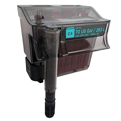 Fluval C4 Clip-On 5-Stufen Aquarienfilter, Außenfilter von Fluval