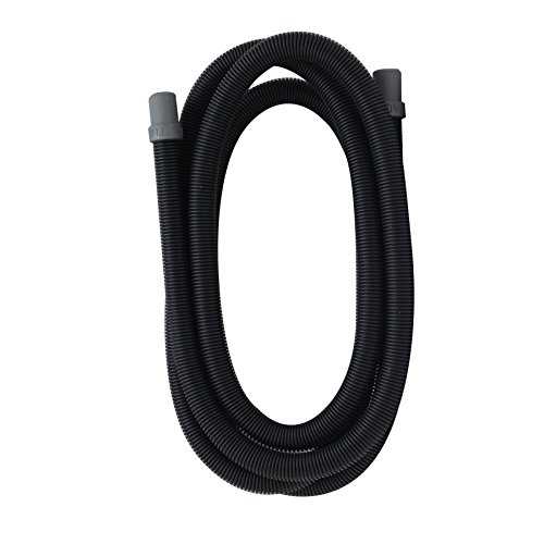 Fluval geriffelter Ersatzschlauch 3m, Durchmesser 17 mm für Fluval Außenfilter 304, 404, 305, 405, 306 und 406, schwarz/grau von Fluval