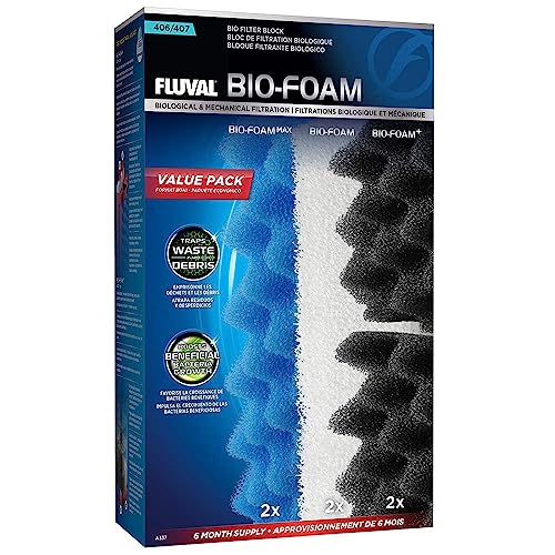 Fluval 407 Bio-Foam Pack 6 Monate 250 g von Fluval