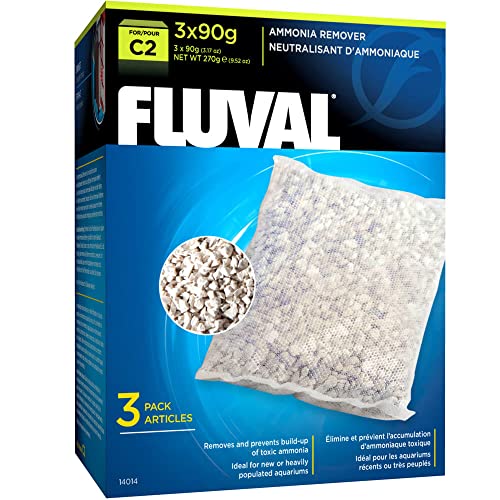 Fluval C2 Ammoniak Entferner, 270g, 3er Pack von Fluval