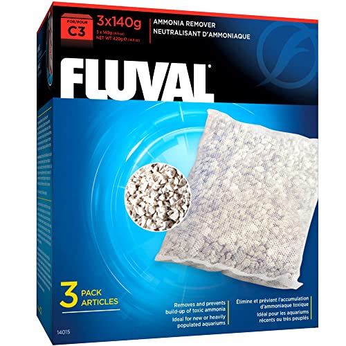 Fluval C3 Ammoniak Entferner, 420g, 3er Pack von Fluval
