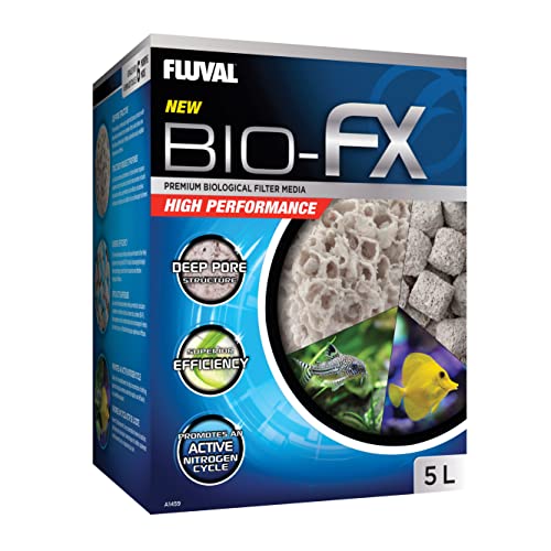 FLUVAL Bio-FX biologisches Premium Filtermedium, hochporöse Struktur für Nutzbakterien, 5L von Fluval