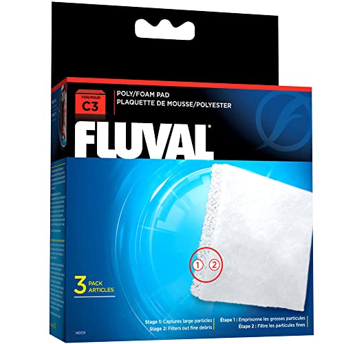 Fluval C3 Schaumstoff/Polypatrone, 3er Pack Fluval C3 Schaumstoff/Polypatrone, 3er Pack von Fluval